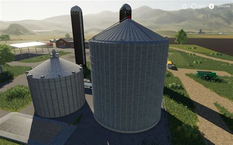 Placeable Large Grain Bin Extension V10 Fs19 Farming Simulator 19