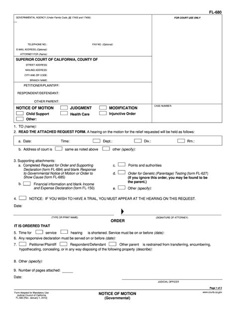 Fl 680 Form Fill Out And Sign Printable Pdf Template Signnow