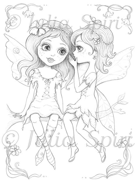 Enchanting Fantasy Fairy Coloring Pages For All Ages Magical Coloring