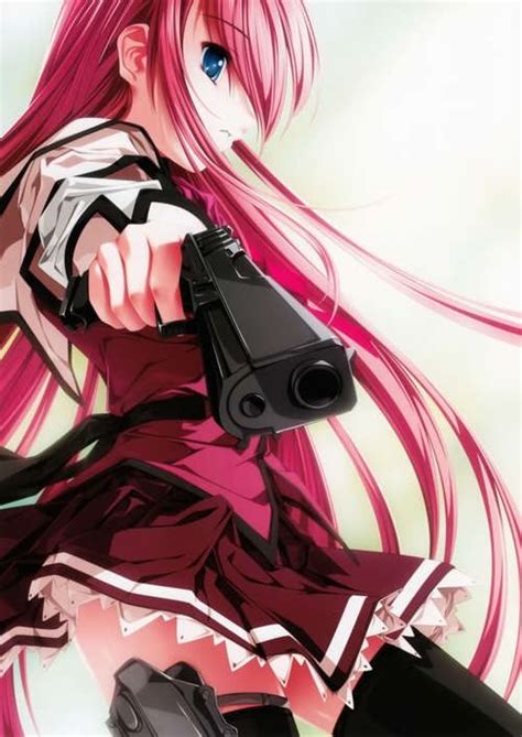 Female stock characters in anime and manga. (100+) anime girl with gun | Tumblr | Juu/ guns ...