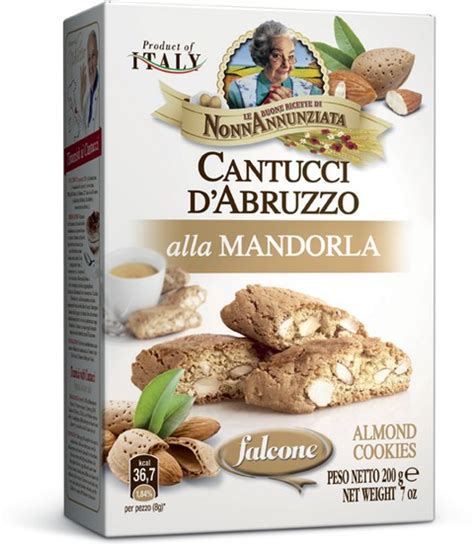 Falcone Cantucci Almond Cookie 200g X 12 Gem Foods