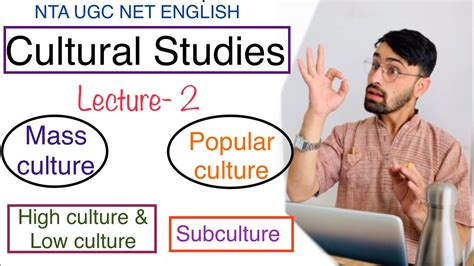 Cultural Studies Lecture 2 Mass Culture Popular Culture Subculture