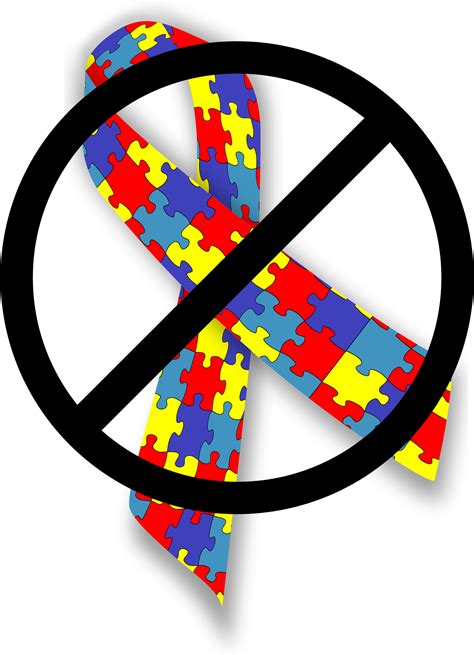 Download Autism Ribbon Vector Autism Awareness Ribbon Hd