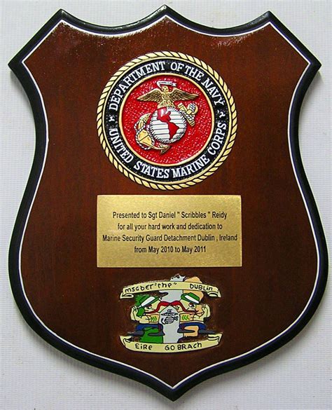 Army Retirement Plaque Army Military