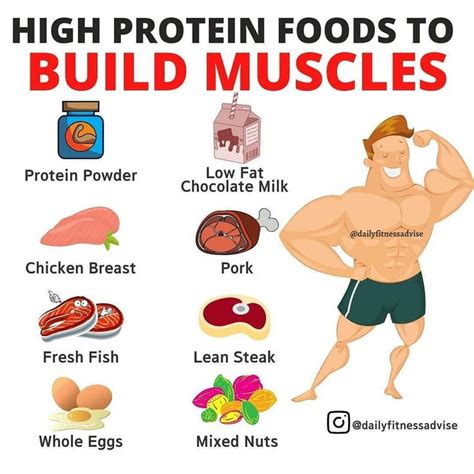 High Protein Foods To Build Muscle Muscle Building Foods Build