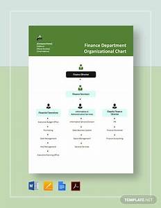 Finance Organizational Chart 7 Finance Organizational Chart