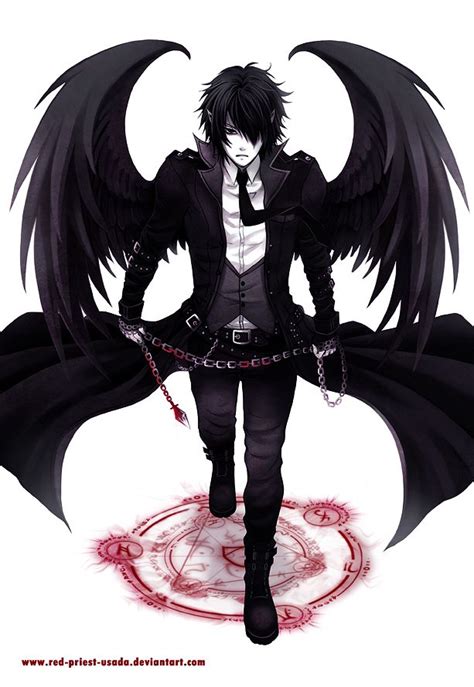 Anime Boy Anime Angel Anime Demon Boy Dark Anime Guys I Love Anime