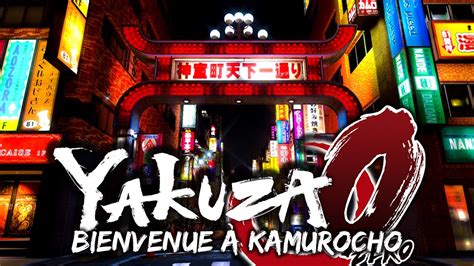 Bienvenue à Kamurocho Yakuza 0 Youtube