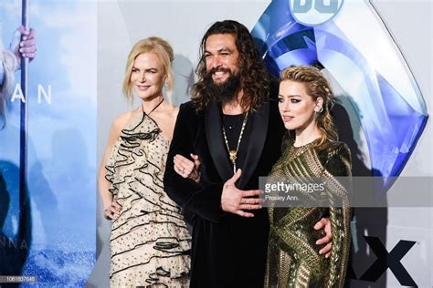 Nicole Kidman Jason Momoa And Amber Heard Attend The Premiere Of