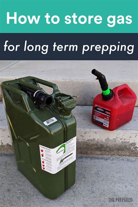 How To Store Gas At Home And Does Gas Go Bad Emergency Prepping