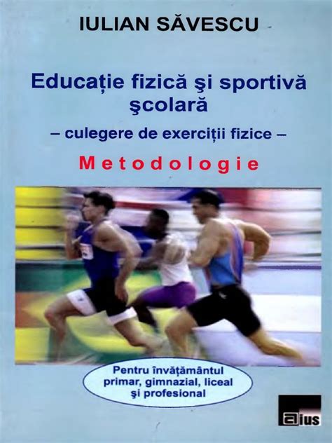 Savulescu I Educatie Fizica Si Sportiva Scolara Culegere De