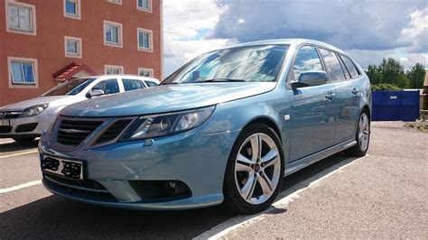 Saab 9 3 Sc Biopower Ice Blue Vector 2008 Garaget