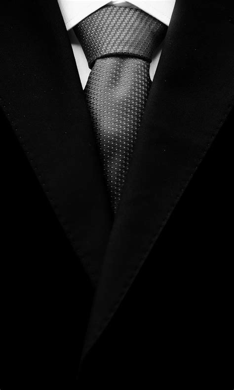 Black Suit And Tie Wallpaper