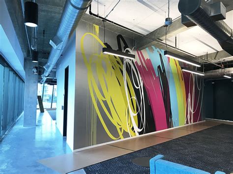 Ryan Coleman — Ncr Corporate Headquarters Mural Painting Digital