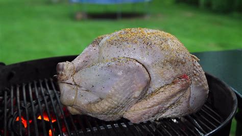 How To Grill A Turkey Weber Grills YouTube