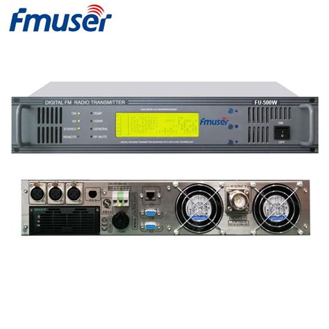 Fmuser Czh618f 500c 500w Professional Pll Stereo Fm Transmitter Compact