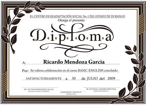 Presentaciones Gráficas Diseño De Diploma