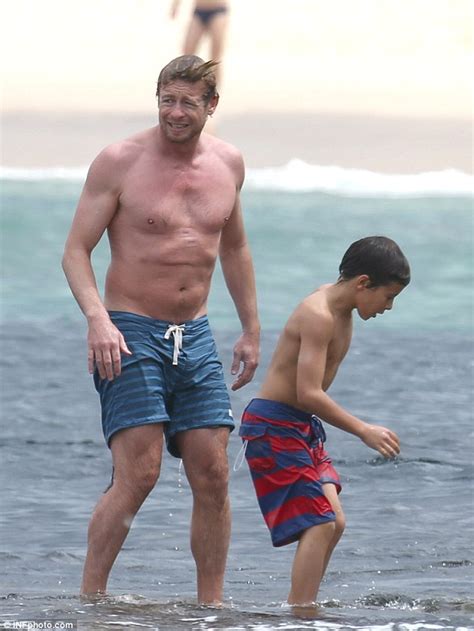 Simon baker images | icons, wallpapers and photos on fanpop. Shirtless The Mentalist star Simon Baker displays muscular ...