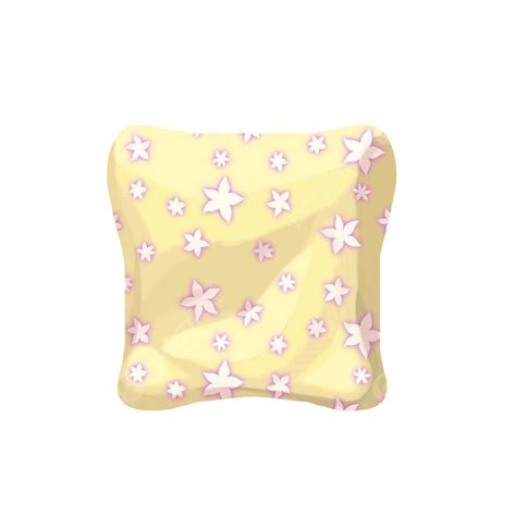 Yellow Pillow Png Transparent Yellow Flower Pillow Pillow Life