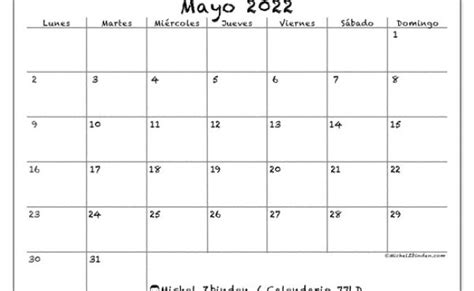 Calendario 63ds Mayo De 2022 Para Imprimir Michel Zbinden Es Otosection