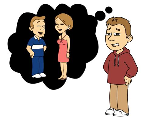 Jealous Friends Clip Art