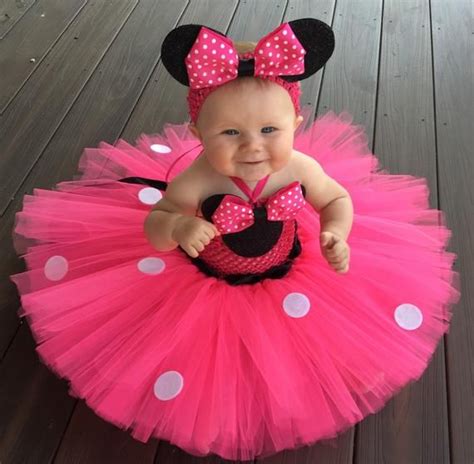Classic Minnie Mouse Inspired Tutu Dress Minnie Mouse Etsy Crochet