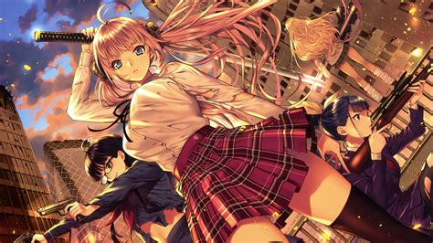 Seven female anime characters wallpaper, anime girls, azur lane. Anime Girl Wallpaper Ps4 - Anime Wallpaper HD