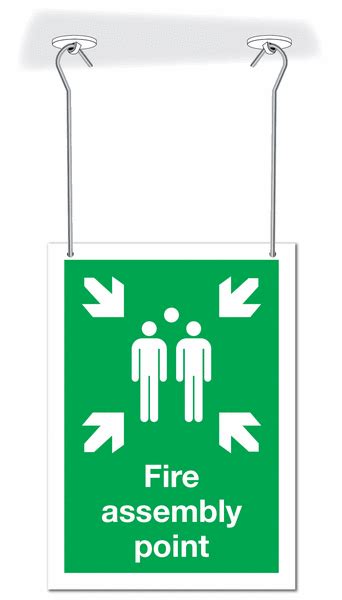 Hanging Signs For Fire Assembly Points Safetyshop