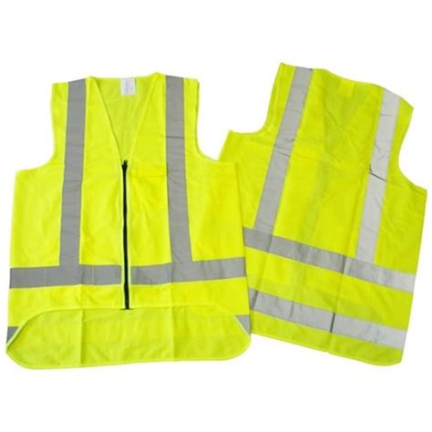 Hi Vis Day Night Safety Vest 4xl Yellow Officemax Nz