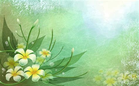 Green Nature Vector Art For Ppt Background For Powerpoint