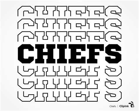 Chiefs svg, Sports team svg | svg, png, eps, dxf, pdf - ClipInk