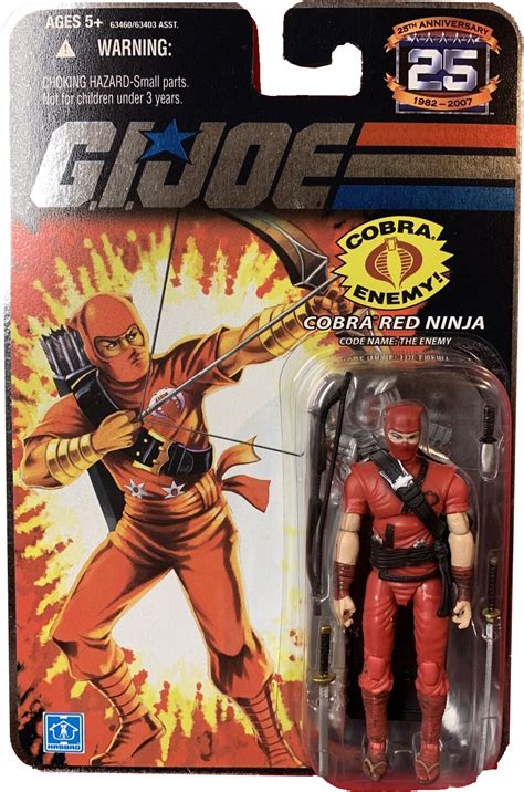 Gi Joe 25th Anniversary Red Ninja