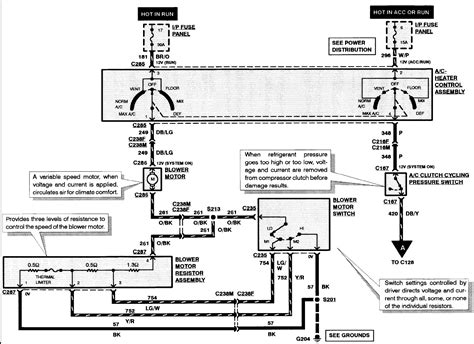 A suitable diagram illustrating operation of the control associated with the motor control center will be provided. I have a 98 mustang. There is no voltage going to the AC compressor. I do have voltage at the ...