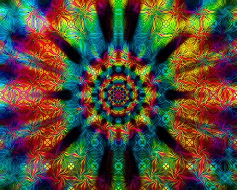 Wallpaper Colorful Abstract Artwork Symmetry Pattern
