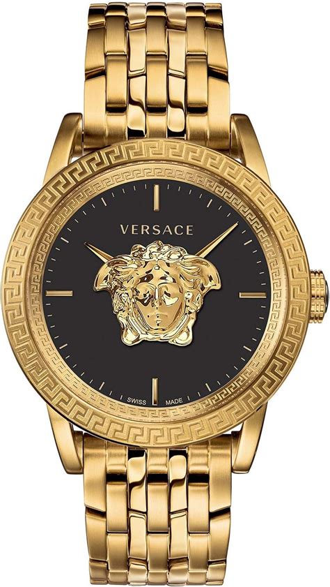 Versace Palazzo Empire Limited Edition Mens Swiss Gold Ion Plated