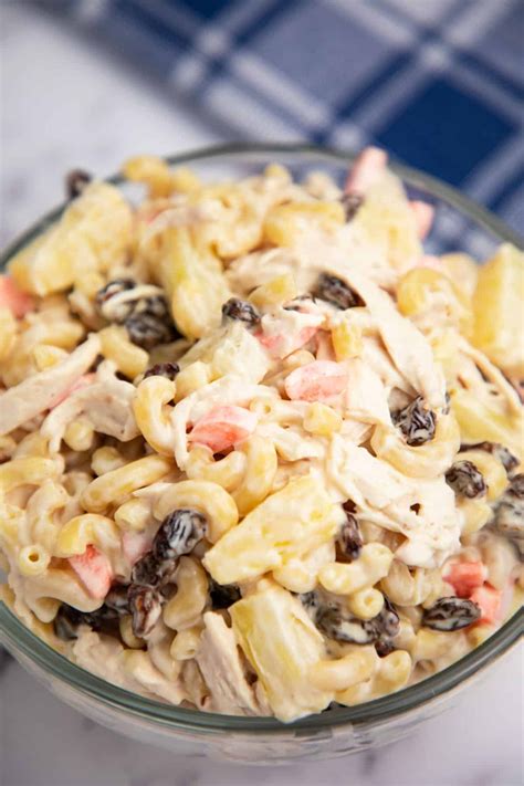 Filipino Style Chicken Macaroni Salad Seaside Recipes Recipe In 2021 Chicken Macaroni