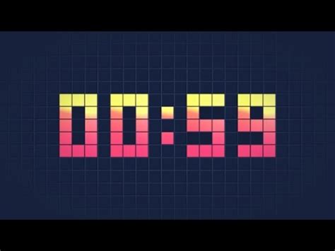 Create your very own digital lcd or led for dramatic countdowns and ticking clocks! Digital Clock Countdown | After Effects template | envato ...