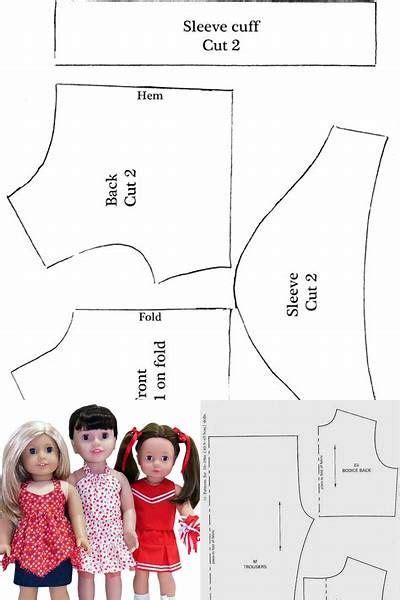 Free Printable Ag Doll Clothes Patterns Printable Templates