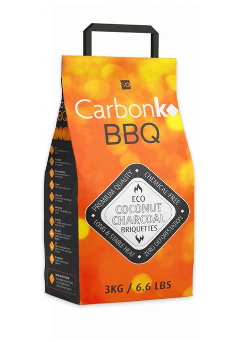 Carbonko 3 Kg Coconut Shell Bbq Charcoal