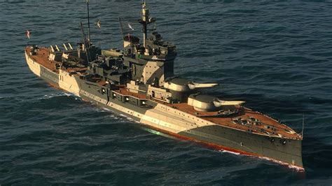 World Of Warships Hms Warspite Tier 6 British Premium