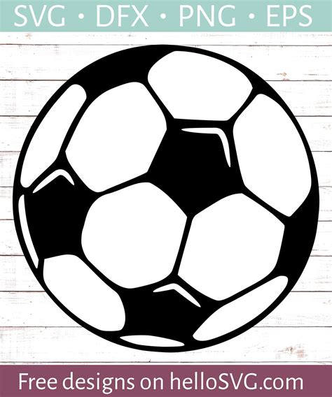 Soccer Ball SVG - Free SVG files | HelloSVG.com