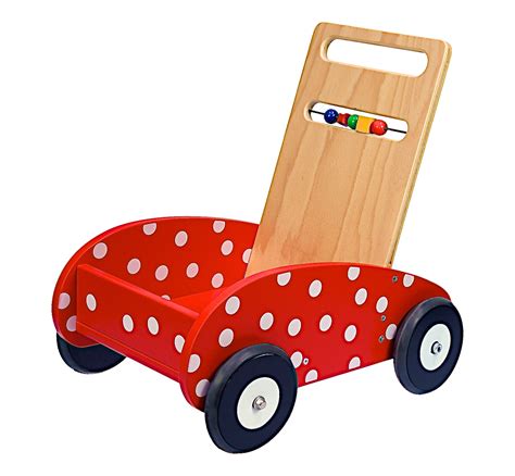 Dushi Wooden Push Car With Activity Bar Toys And Games Ride On Toys