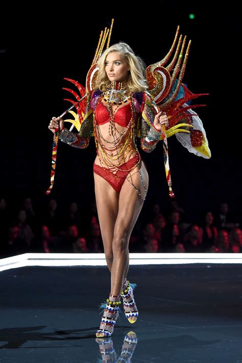 Elsa Hosk Victorias Secret Fashion Show Runway Gotceleb