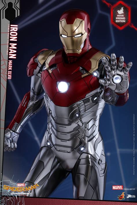 Hot Toys Spider Man Homecoming Iron Man Movie Promo Figure