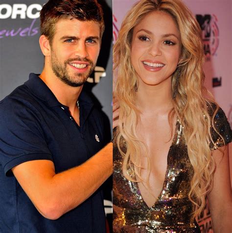 Shakira Piqué Y Su Primera Foto Juntos