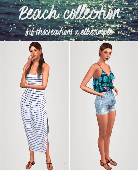 Elliesimple Elliesimple Sun Collection The Sims 4 Custom Content Vrogue