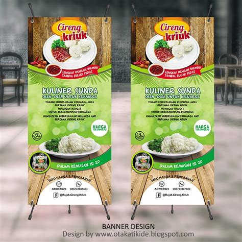 33 Gambar Desain Spanduk Makanan Png