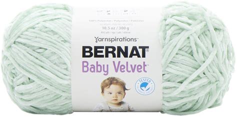 Bernat Baby Velvet Big Ball Yarn Green Ivy Michaels