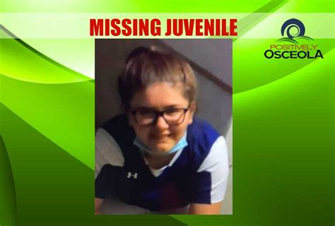 Osceola Sheriffs Office Searching For Missing 13 Year Old Girl