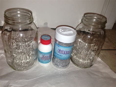 All mason jar crafts are not created equally. Like A Dime: DIY Glitter Mason Jars